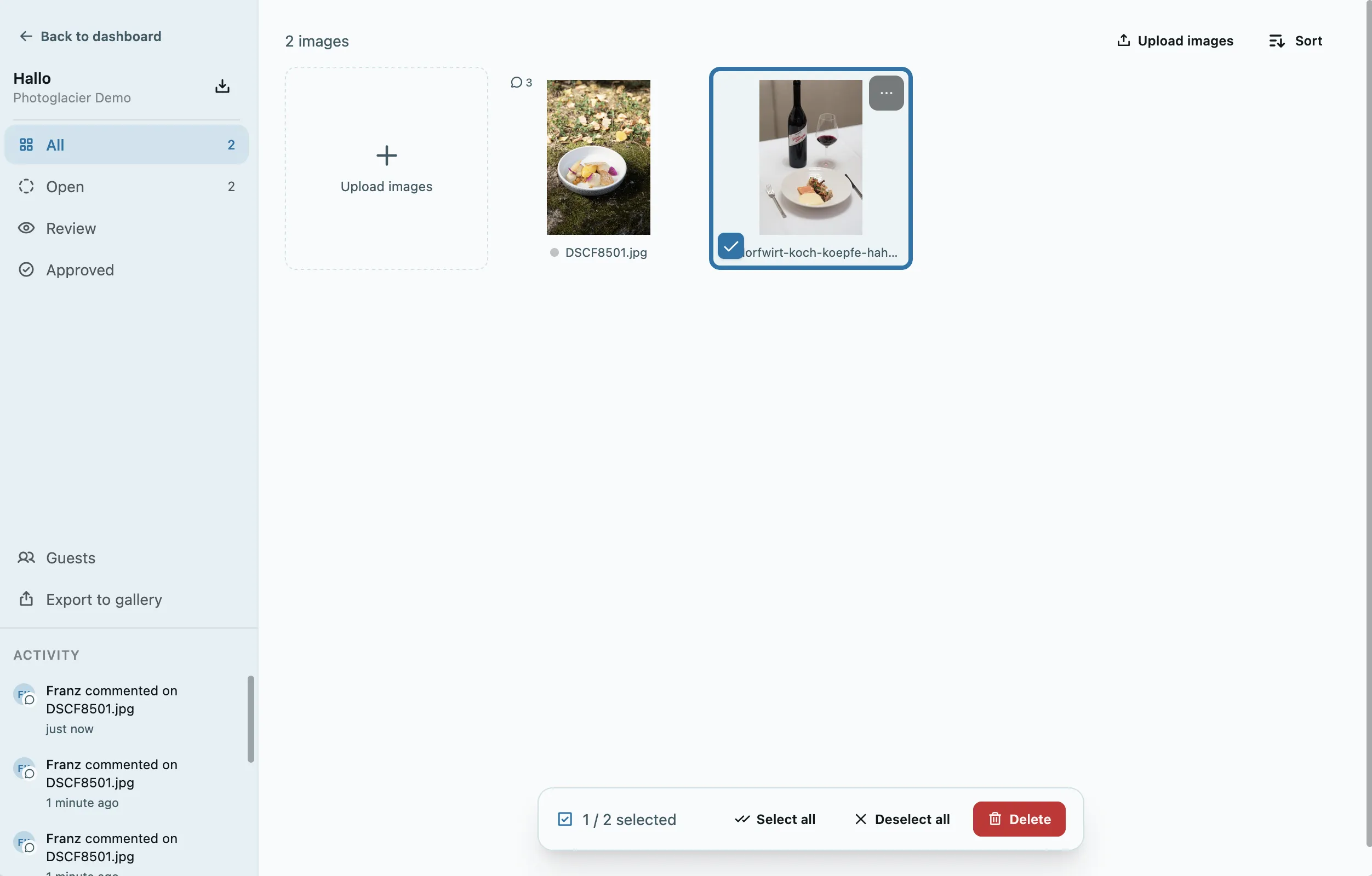 Organize your review process