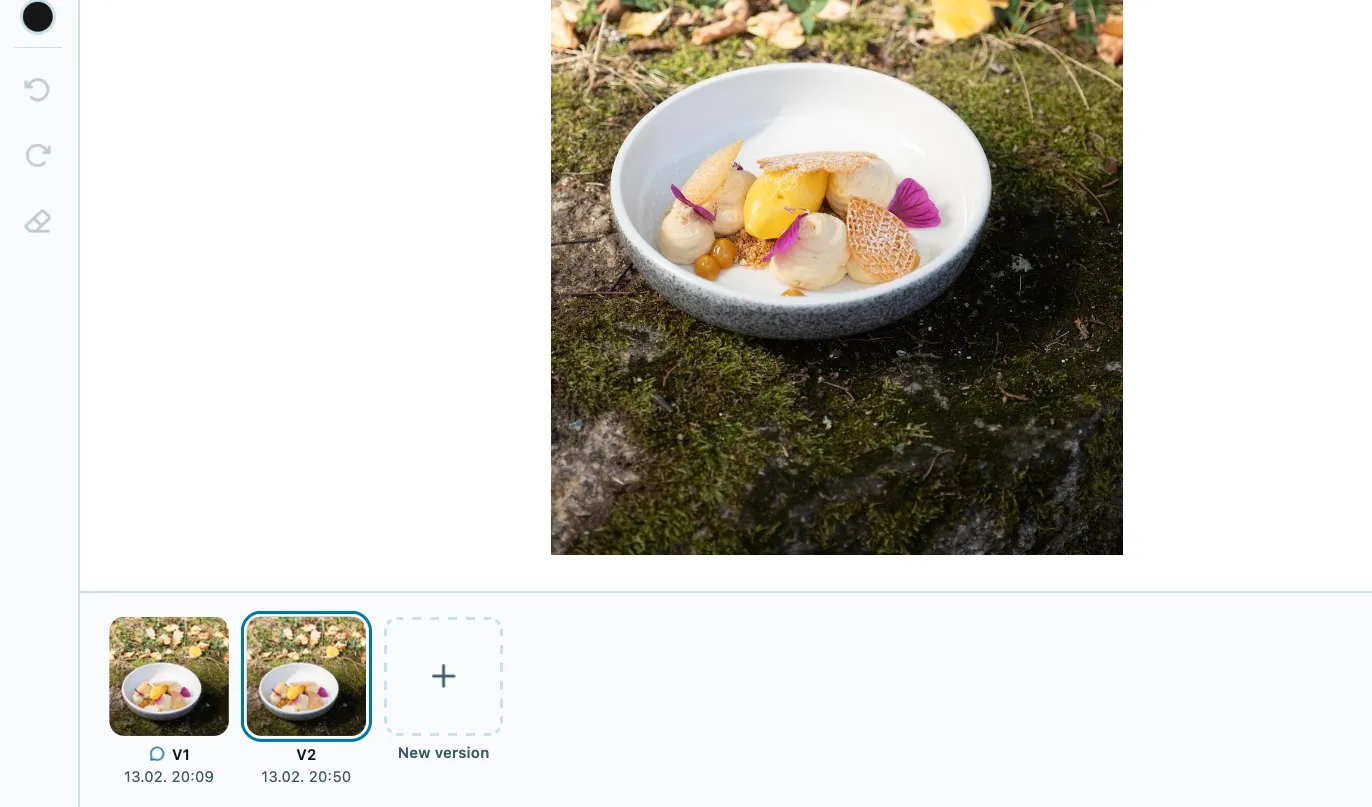 Version control built in
